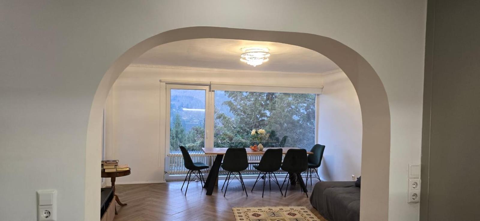 Wohnung Im Schwarzwald Mit Panorama Blick Kleines Wiesental Zewnętrze zdjęcie